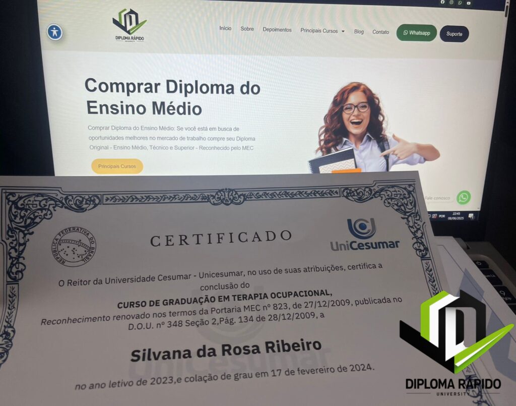 Comprar Diploma Unip Reconhecido pelo MEC